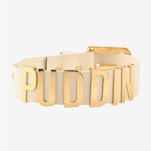 DC Comics Suicide Squad Ivory & Gold PUDDIN Choker NWOT